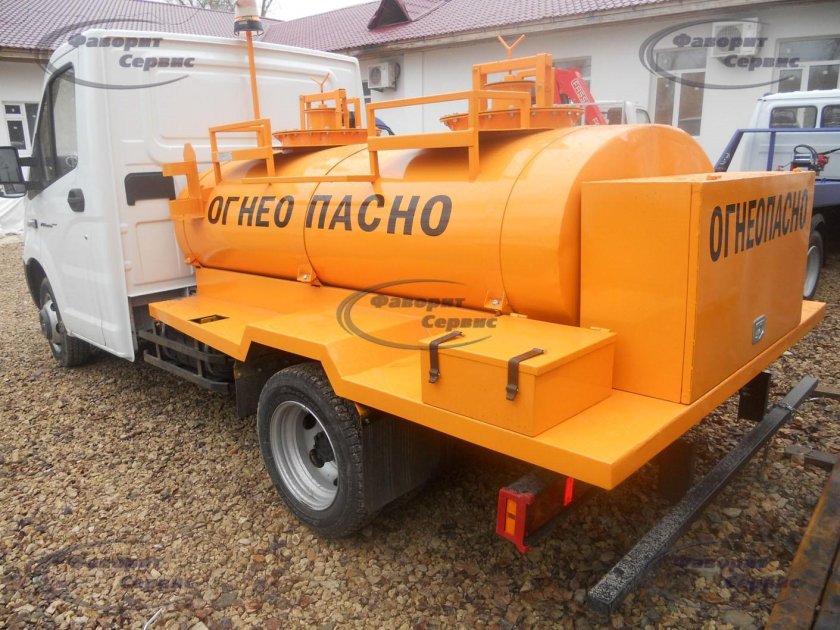 Газель Некст бензовоз