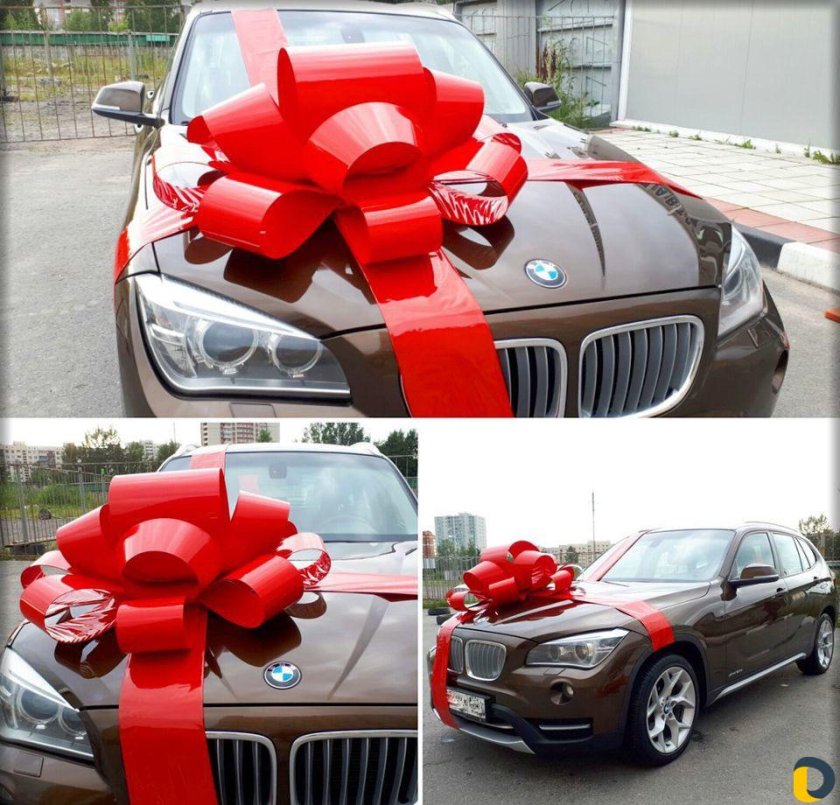 Бант на машину