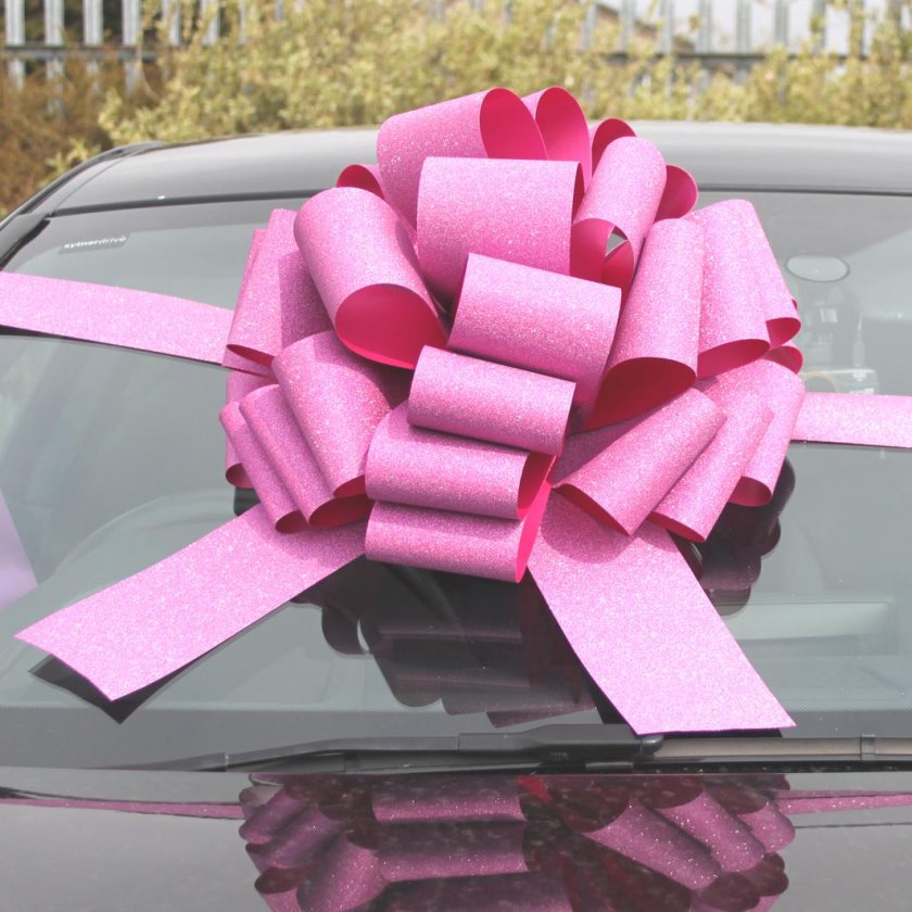 Бант на машину подарочный большой
