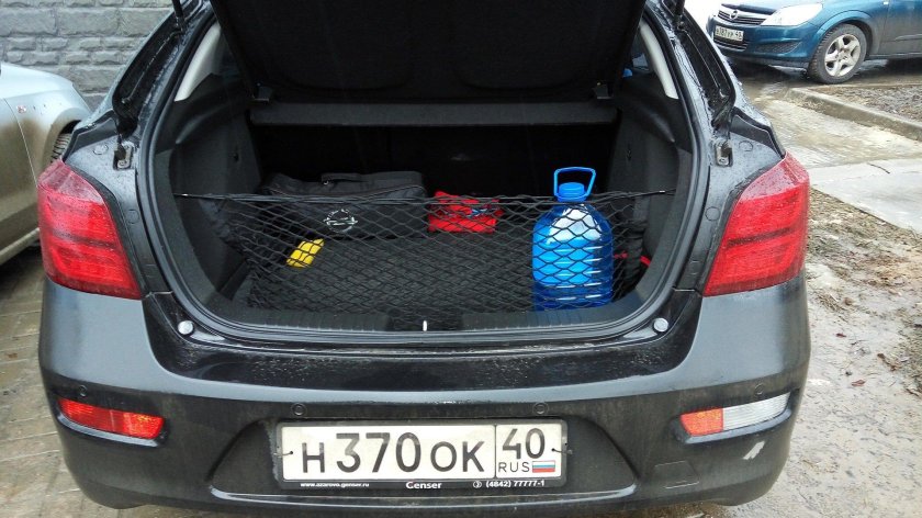 Сетка в багажник Шевроле Круз хэтчбек