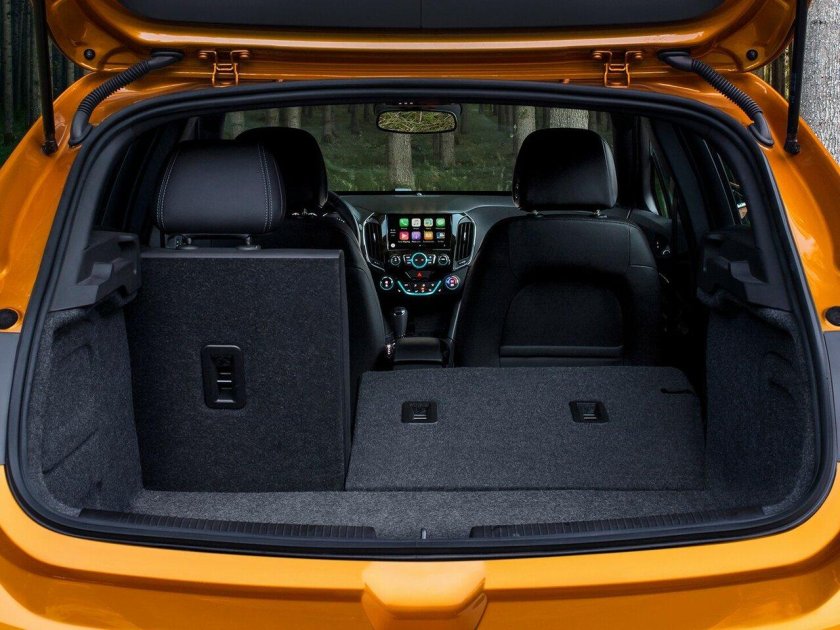 Шевроле Круз хэтчбек багажник