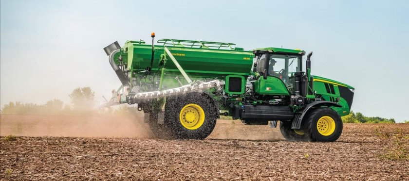 Разбрасыватель удобрений джон дир