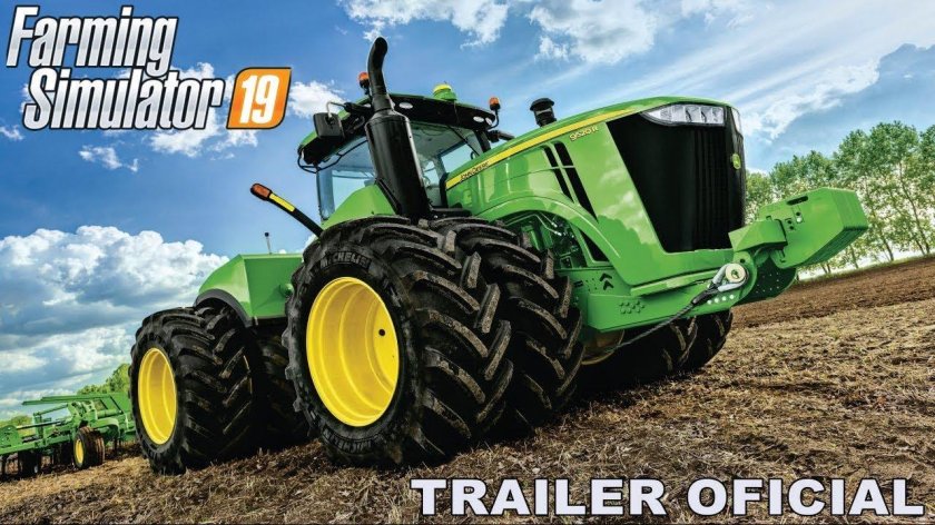 Трактор Джон Дир John Deere