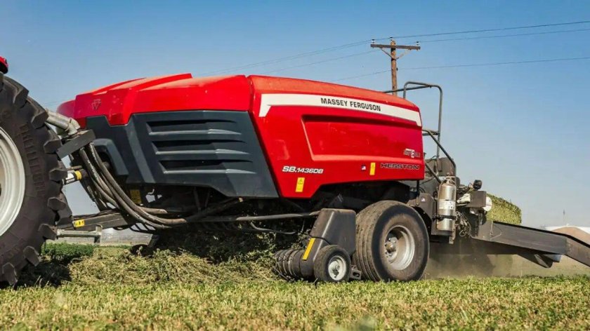 Пресс подборщик massey ferguson