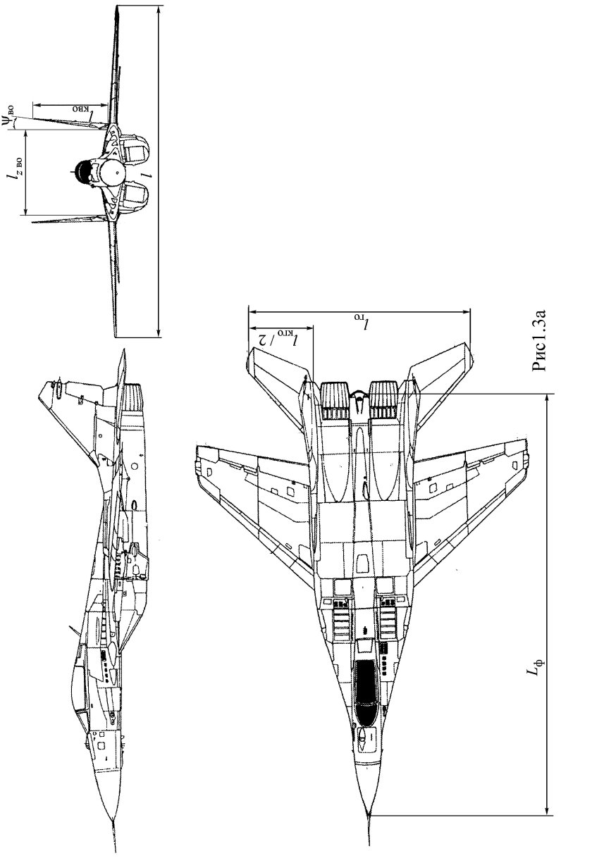 Аэродинамическая схема компоновки