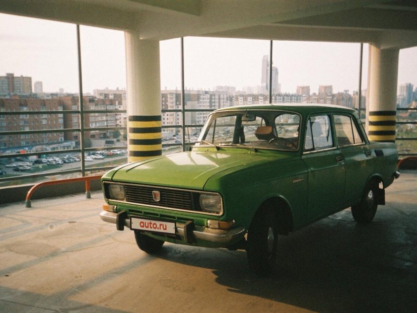 Москвич 2140 зеленый