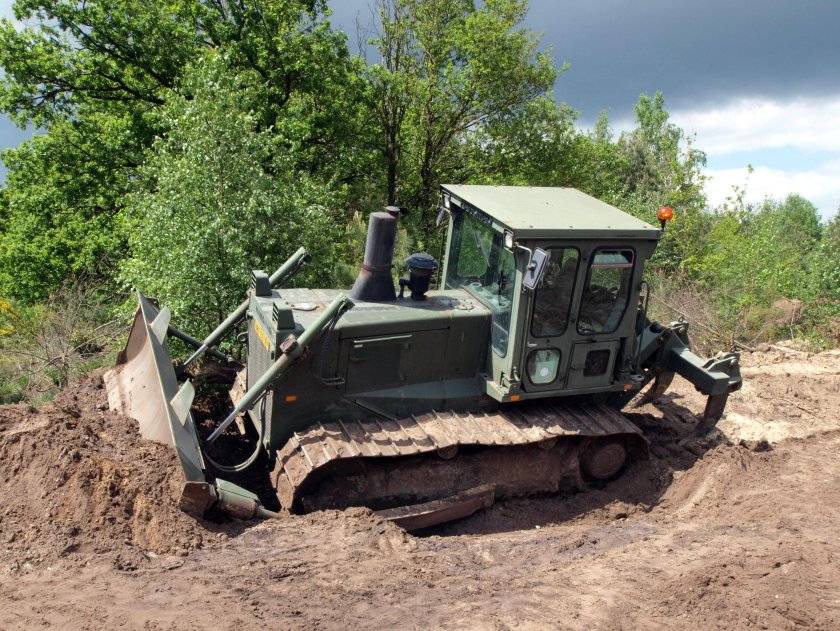 Бульдозер Hanomag