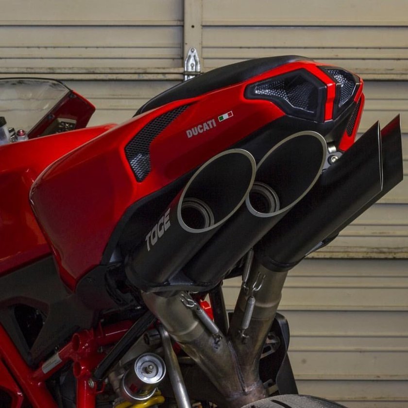 Ducati 848 выхлоп