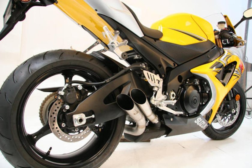 Suzuki GSXR 1000 k7 выхлоп