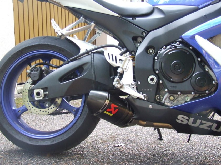 Выхлоп GSXR 750 k8