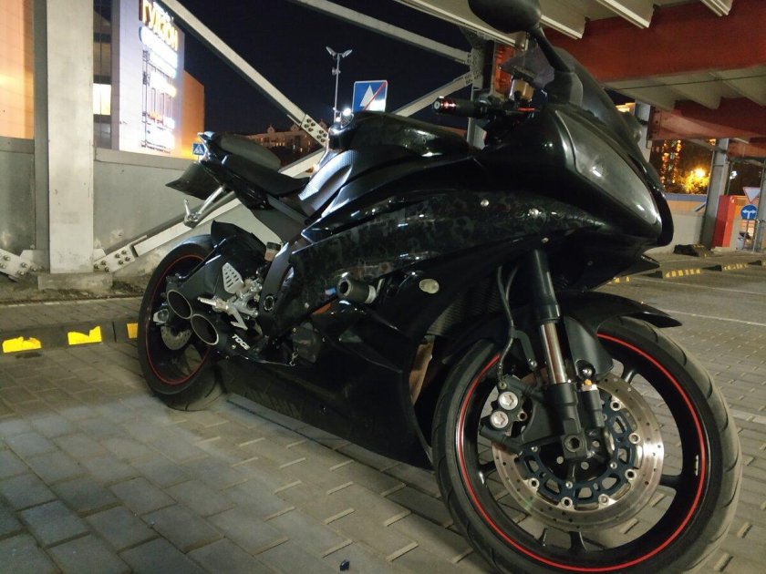 Мотоцикл yamaha r 6