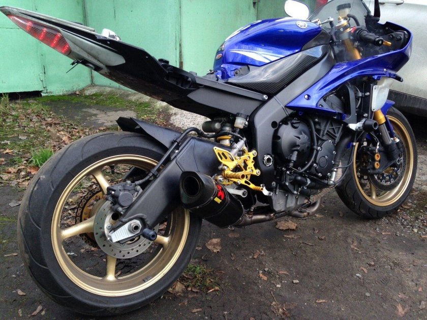 Выхлоп Yamaha r6