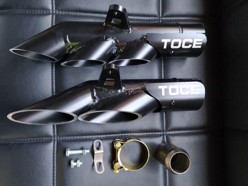 Прямоток на мотоцикл Toce