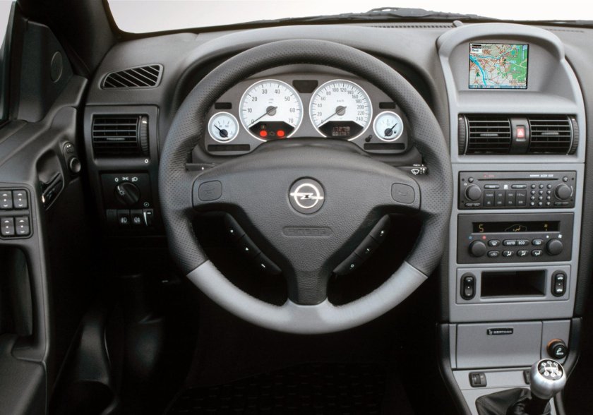Opel Astra g 2000 хэтчбек салон