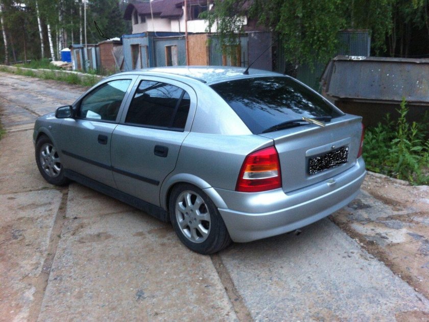 Опель Астра g седан 2001