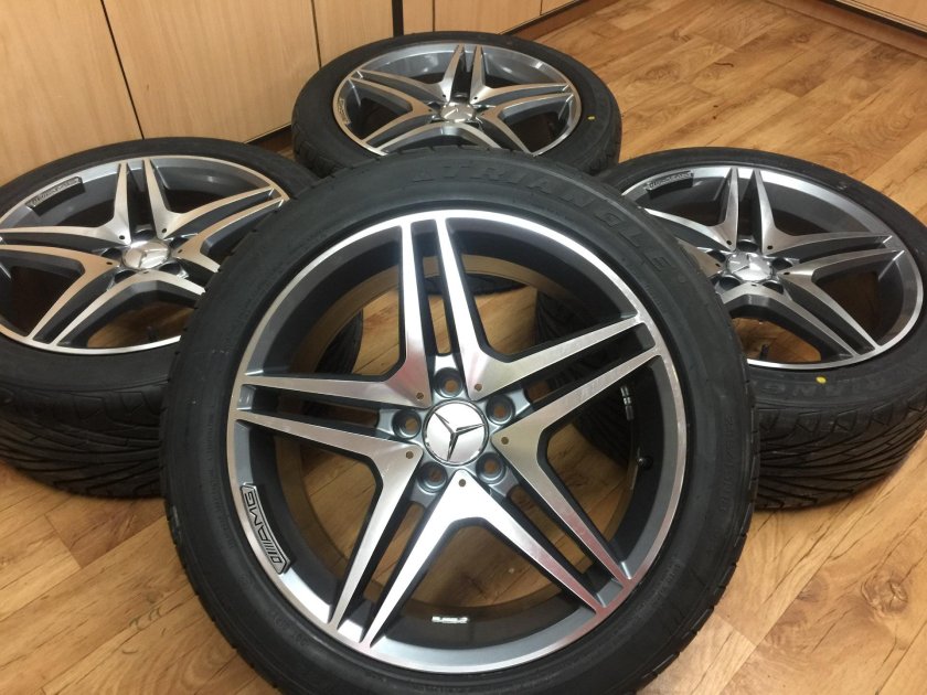 Диски АМГ 17 на Мерседес