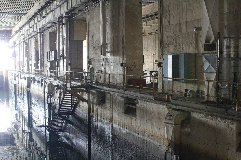 База немецких подводных лодок во Франции Лорьян