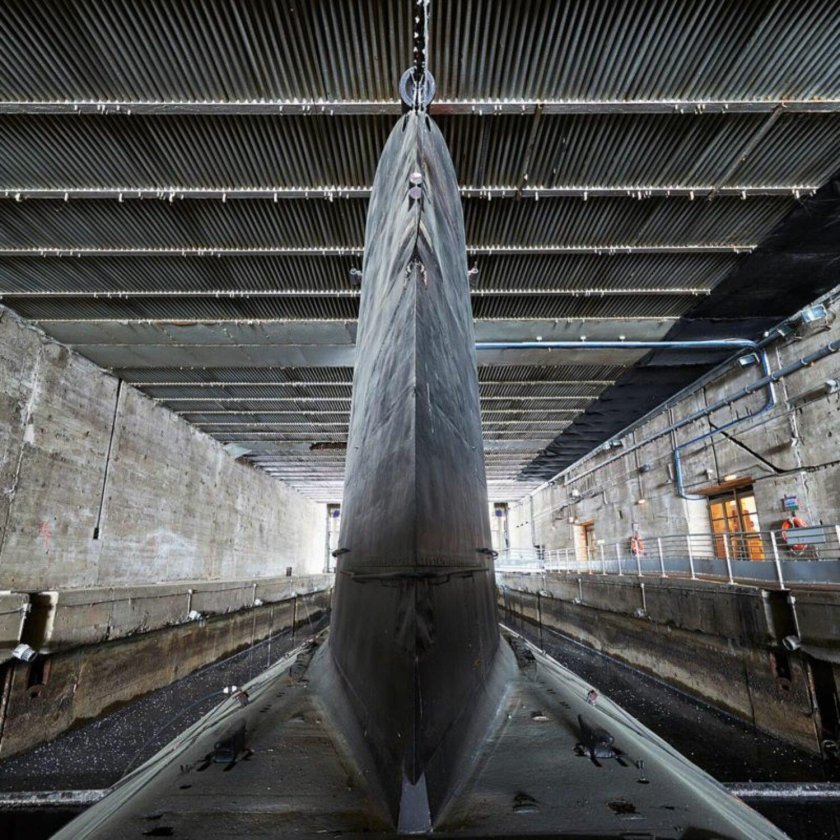 St. Nazaire база подводных лодок