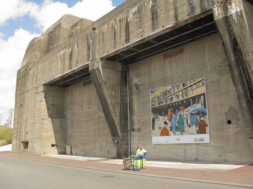 База субмарин в сен-Назере