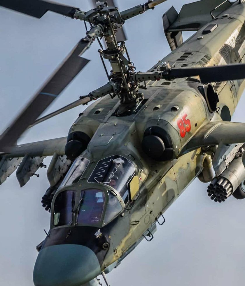 Вертолёт к-52 Аллигатор