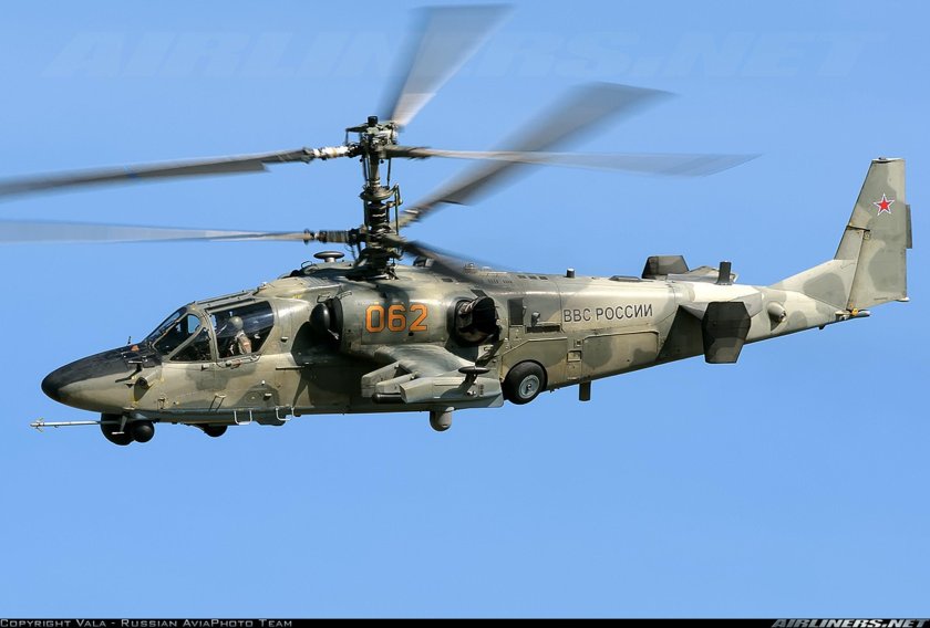 Вертолёт к-52 Аллигатор