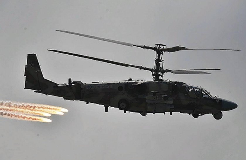 Боевой ударный вертолет ка-52 Аллигатор