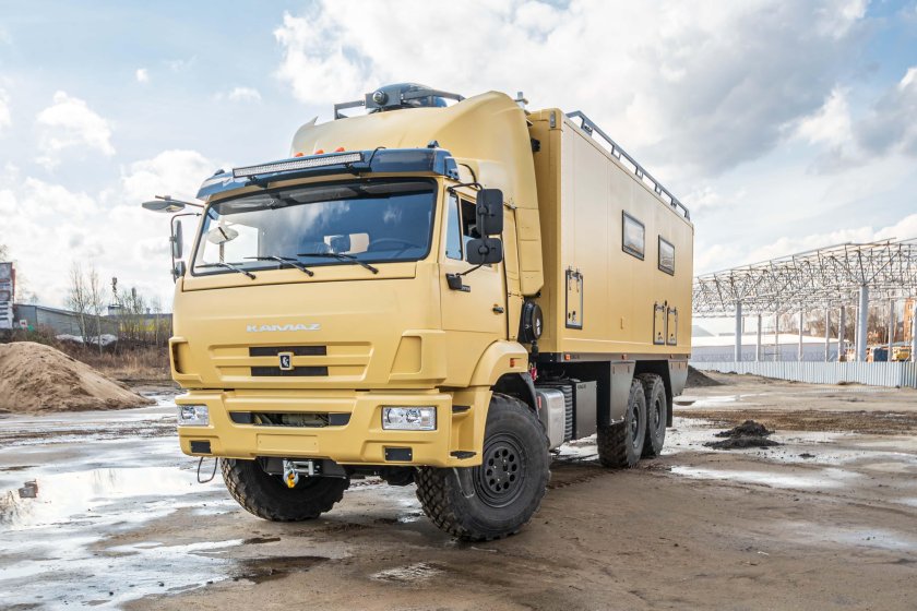 Автодом КАМАЗ 43118 С хамамом