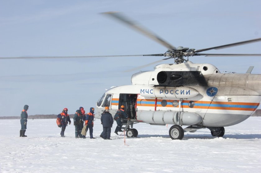 Десантирование с вертолета ми-8