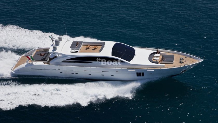 Яхта моторная першинг