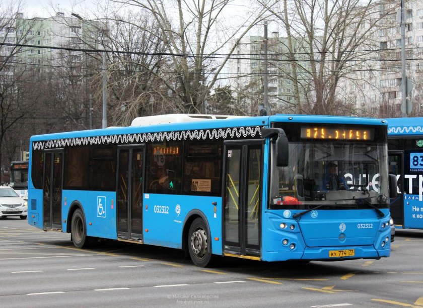 ЛИАЗ 5292.22 салон