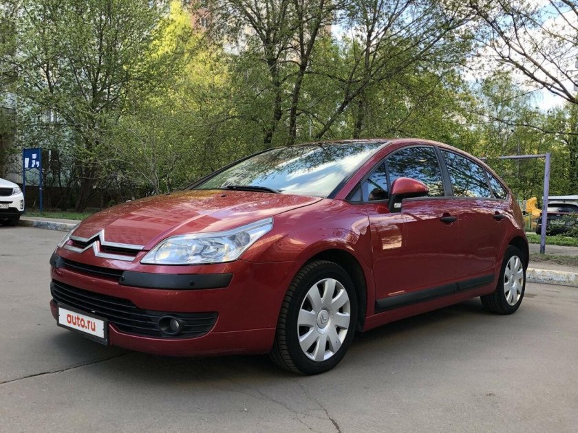 Ситроен с4 2008 красная