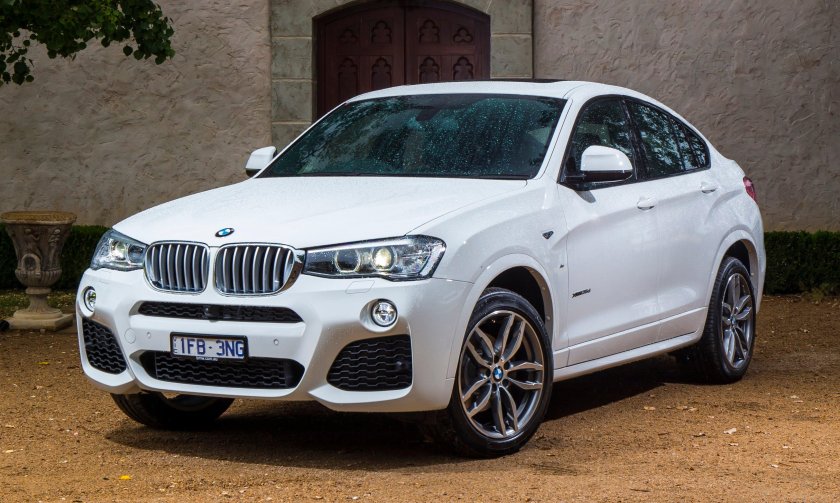 BMW x4 белая