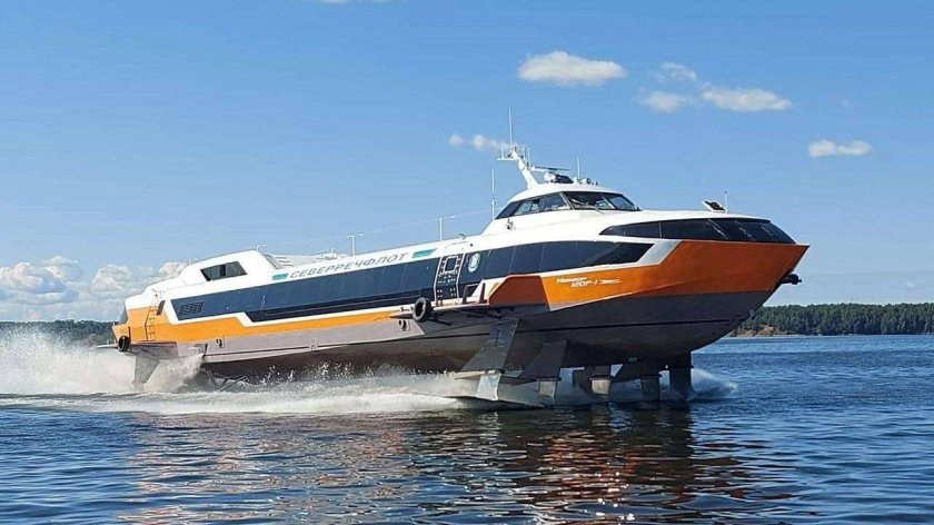 Новый метеор на подводных крыльях