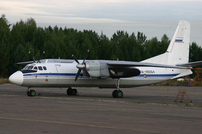 АН-24 пассажирский самолёт