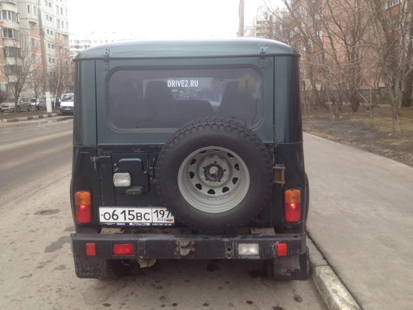 Бампер задний УАЗ 315196