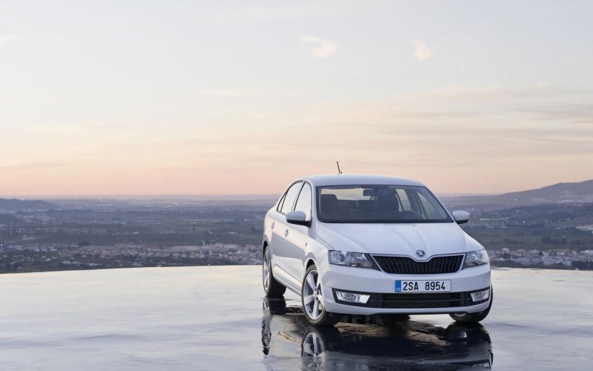 Шкода Рапид обои