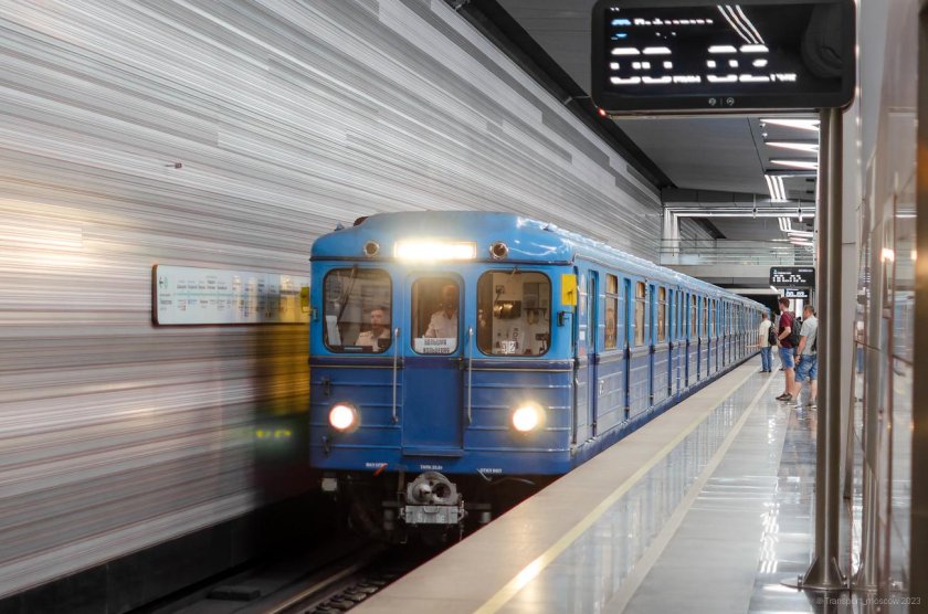 Парад поездов метро