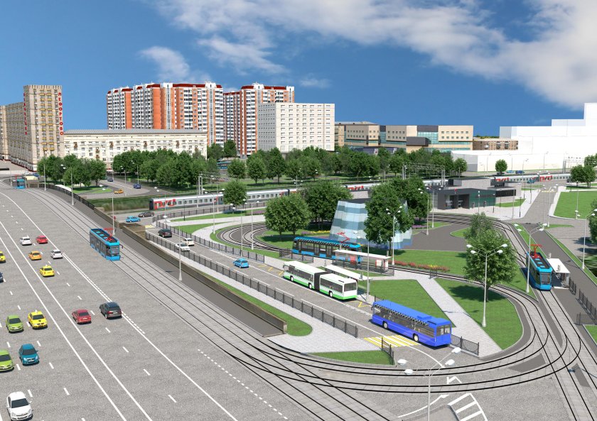 ТПУ Авиамоторная проект