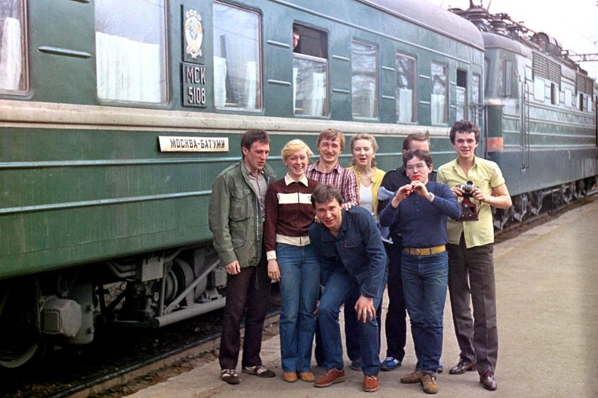 Советские поезда