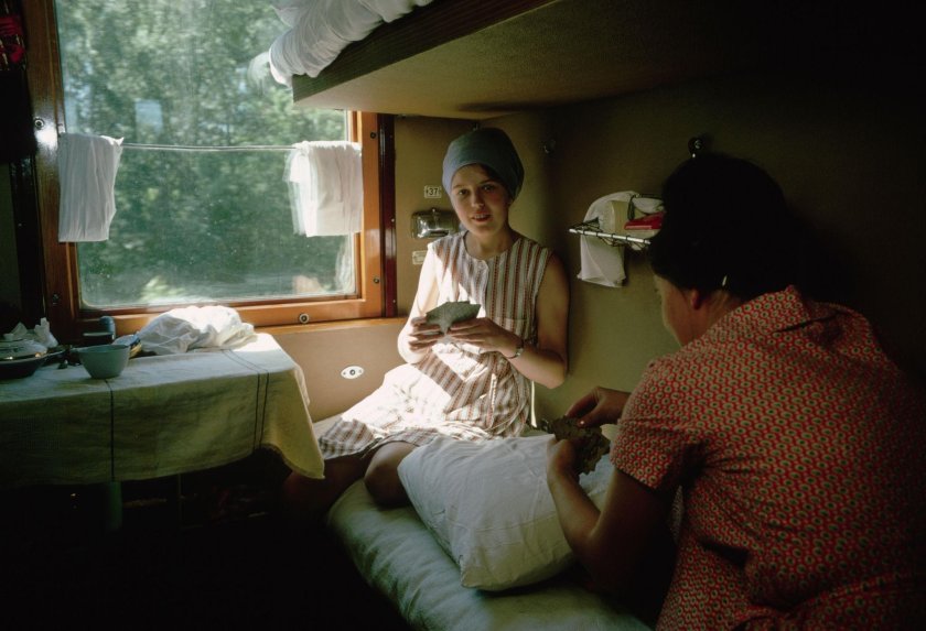 Купе поезда 1930 СССР