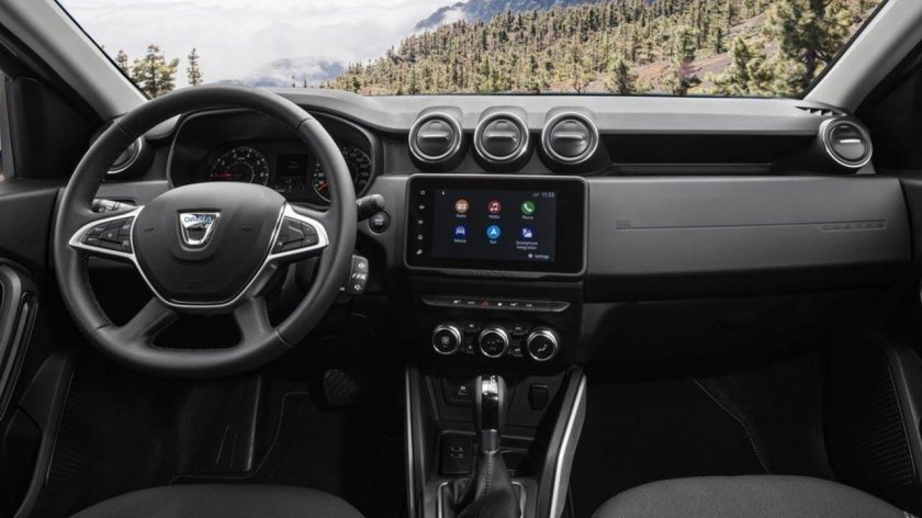 Renault duster салон