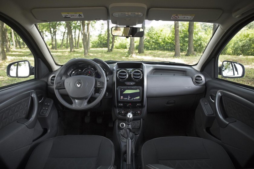 Рено Дастер 2015 салон