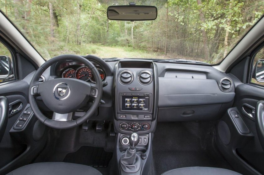 Renault duster 2014 салон