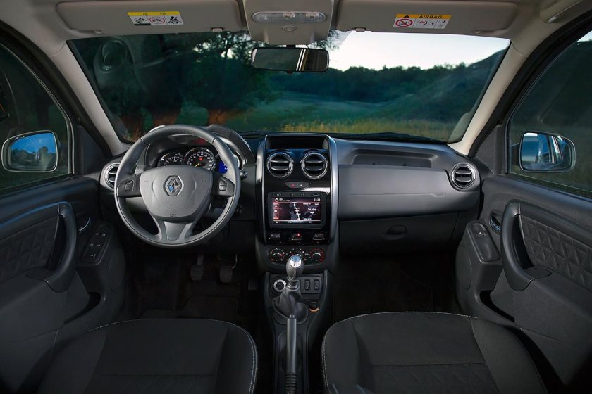 Duster 2013 салон