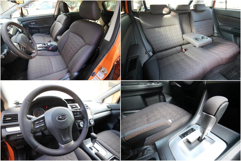 Перешитый салон Субару XV