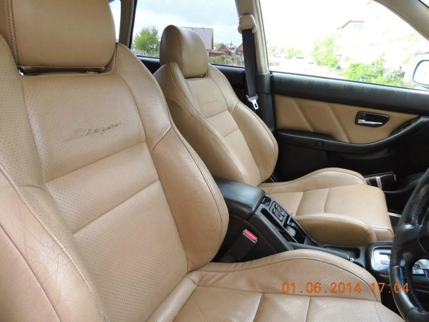 Легаси б4 салон кожа