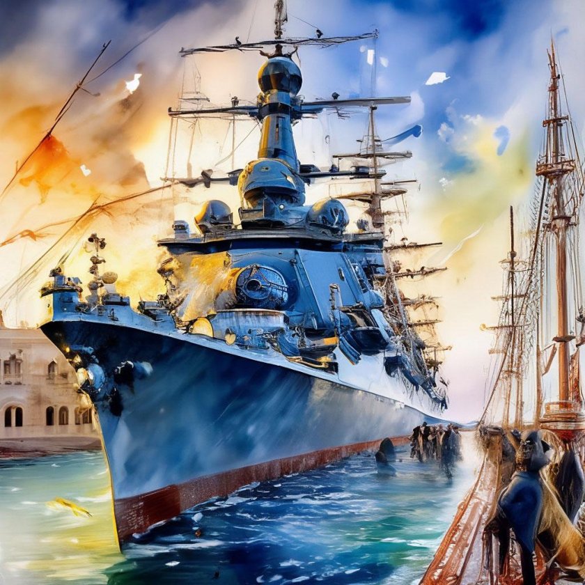 Современные военные корабли