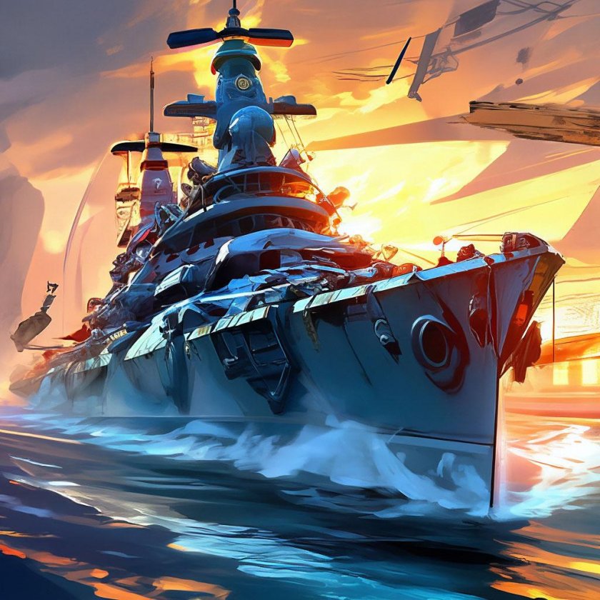 Русский военный корабль