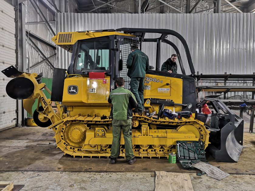 Бульдозер 750j John Deere