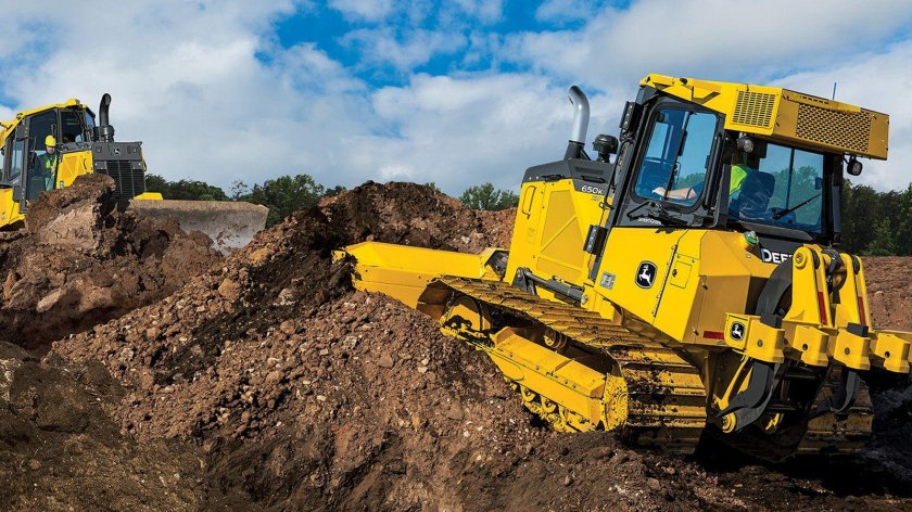 Бульдозер Джон Дир 750